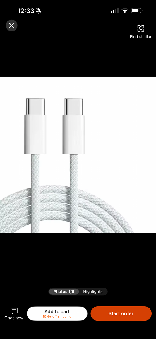 USB-C Charge Cable 1m for Android Devices High-Quality Fast Charging Cord 1 Meter Length
