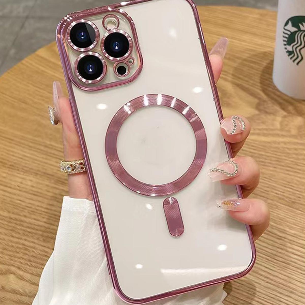 Luxury Clear Magnetic iPhone Case – Shockproof, Wireless Charging Ready (For iPhone 17 Series) - Everyday essentials