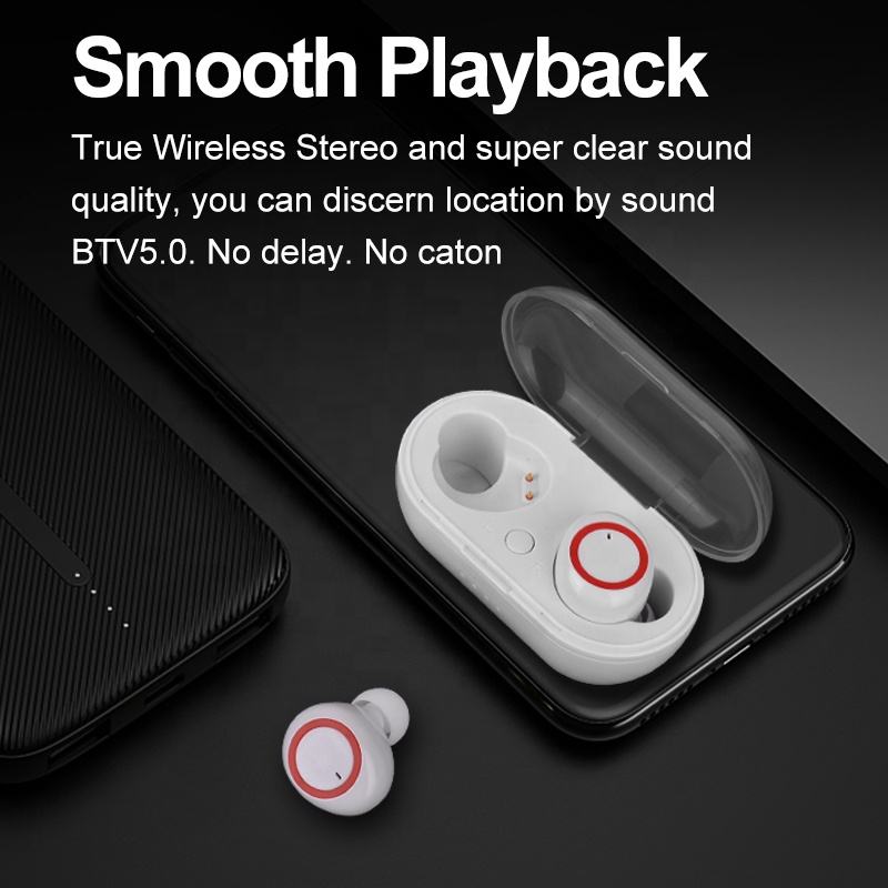 Professional TWS Y50 Wireless Earbuds – Bluetooth 5.3 In-Ear Headphones with LED Battery Display - Everyday essentials